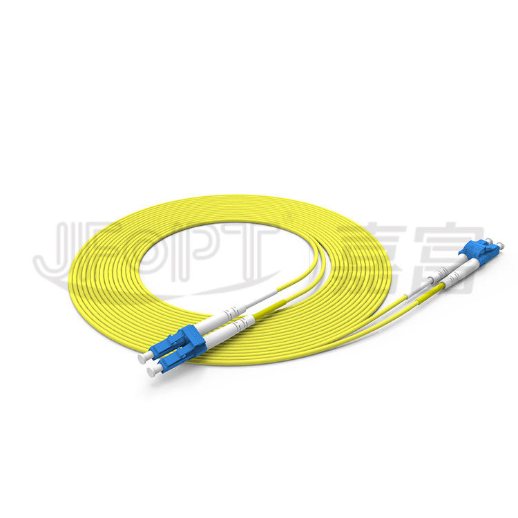 Duplex-LC LC Lichtwellenleiter des Faser-Verbindungskabel-2.0mm 3.0mm des Monomode--OS2 Zipcord