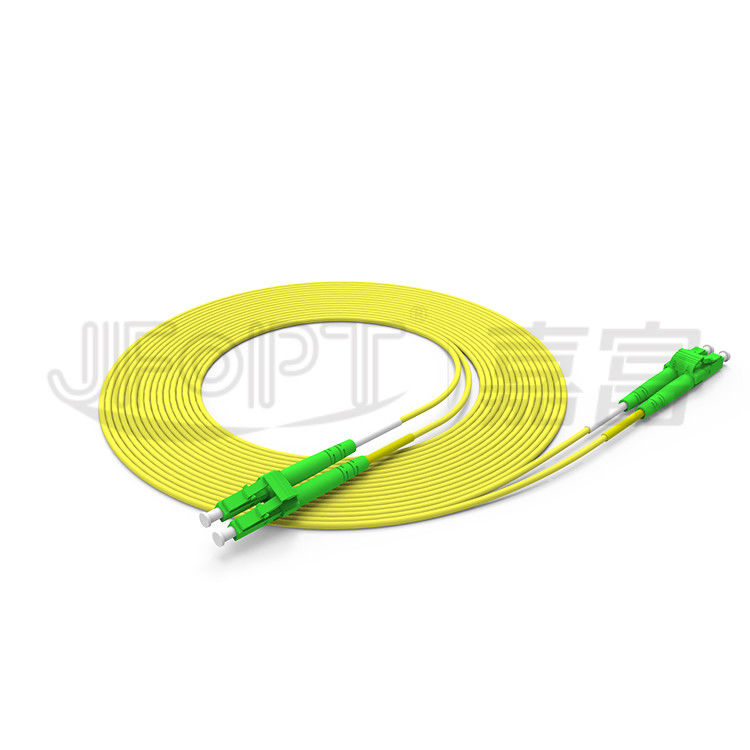 Duplex-LC LC Lichtwellenleiter des Faser-Verbindungskabel-2.0mm 3.0mm des Monomode--OS2 Zipcord