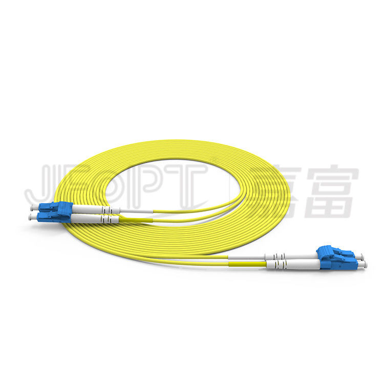 Duplex-LC LC Lichtwellenleiter des Faser-Verbindungskabel-2.0mm 3.0mm des Monomode--OS2 Zipcord