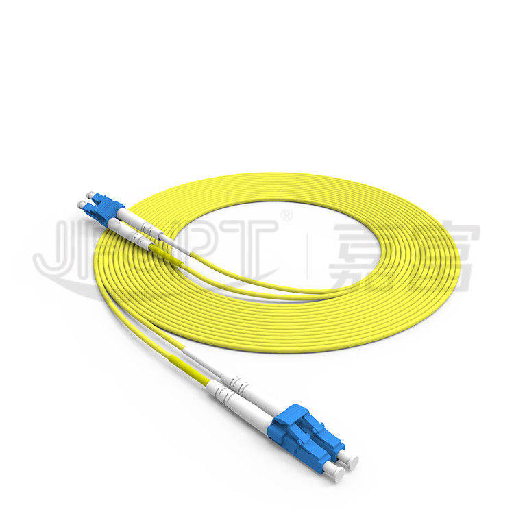 Duplex-LC LC Lichtwellenleiter des Faser-Verbindungskabel-2.0mm 3.0mm des Monomode--OS2 Zipcord