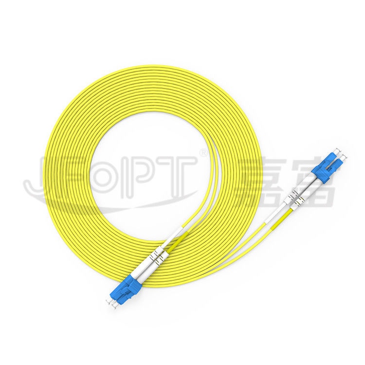 Duplex-LC LC Lichtwellenleiter des Faser-Verbindungskabel-2.0mm 3.0mm des Monomode--OS2 Zipcord