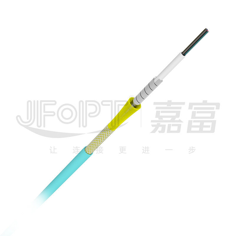 Mini Double Armored Fiber Optic-Kabel-Doppelt-Jacken entblößen Faser innerhalb der Raumersparnis