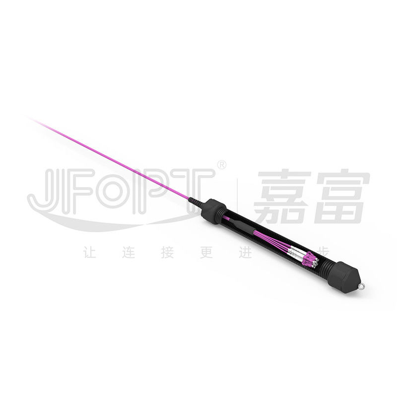 Gepanzerter InnenLichtwellenleiter-gepanzertes Verbindungskabel 3.0mm MPO MTP 3.5mm 4.0mm