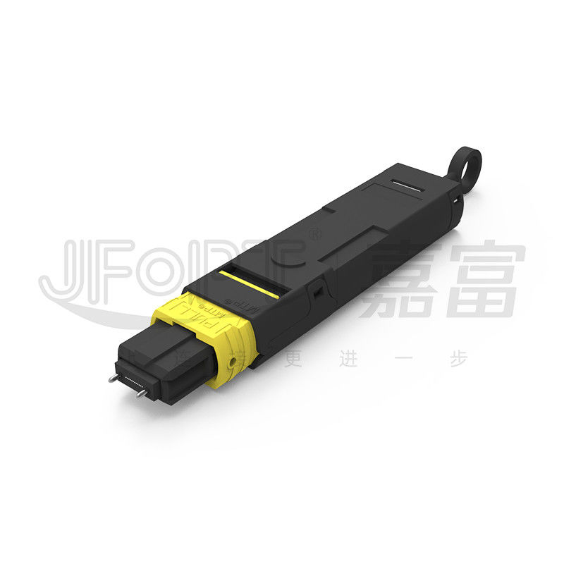 Des Monomode--MTP Kanal-Faser-Optikloopback-Adapter Flecken-des Kabel-12 des Kern-6
