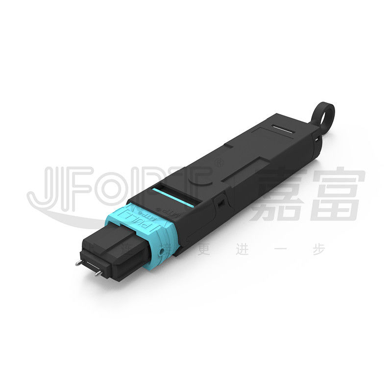 Des Monomode--MTP Kanal-Faser-Optikloopback-Adapter Flecken-des Kabel-12 des Kern-6