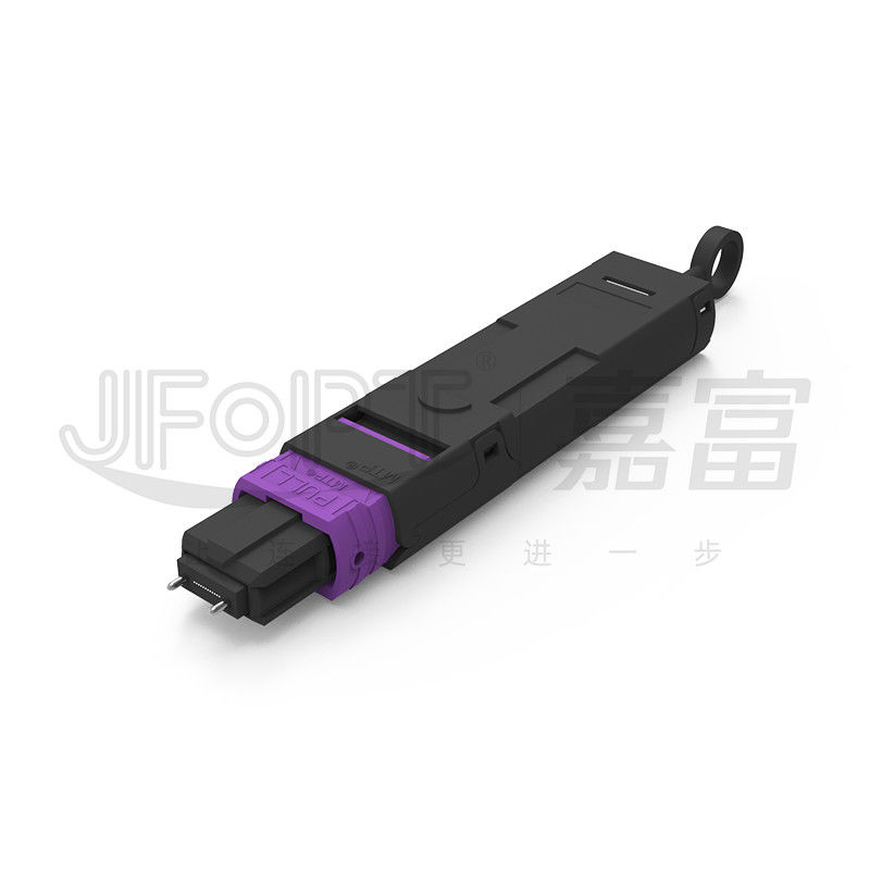 Des Monomode--MTP Kanal-Faser-Optikloopback-Adapter Flecken-des Kabel-12 des Kern-6