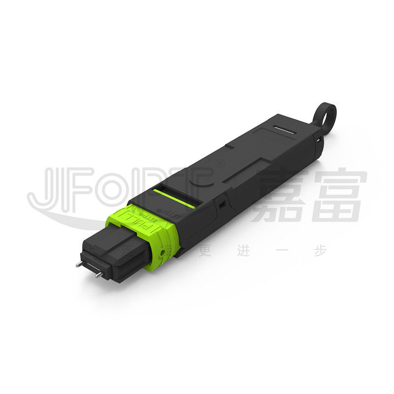 Des Monomode--MTP Kanal-Faser-Optikloopback-Adapter Flecken-des Kabel-12 des Kern-6