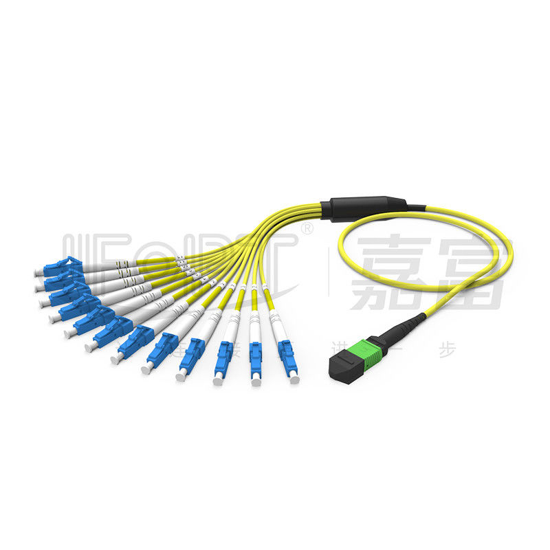 MPO-LC 3,0 Mini-MPO Faser-Verbindungskabel des Ausbruch-Kabel-2.0mm der Niederlassungs-MPO