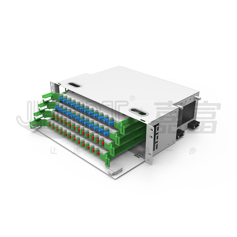 3U 48 Kern ODF Faser-Optikverteiler Sc SX und FC SX