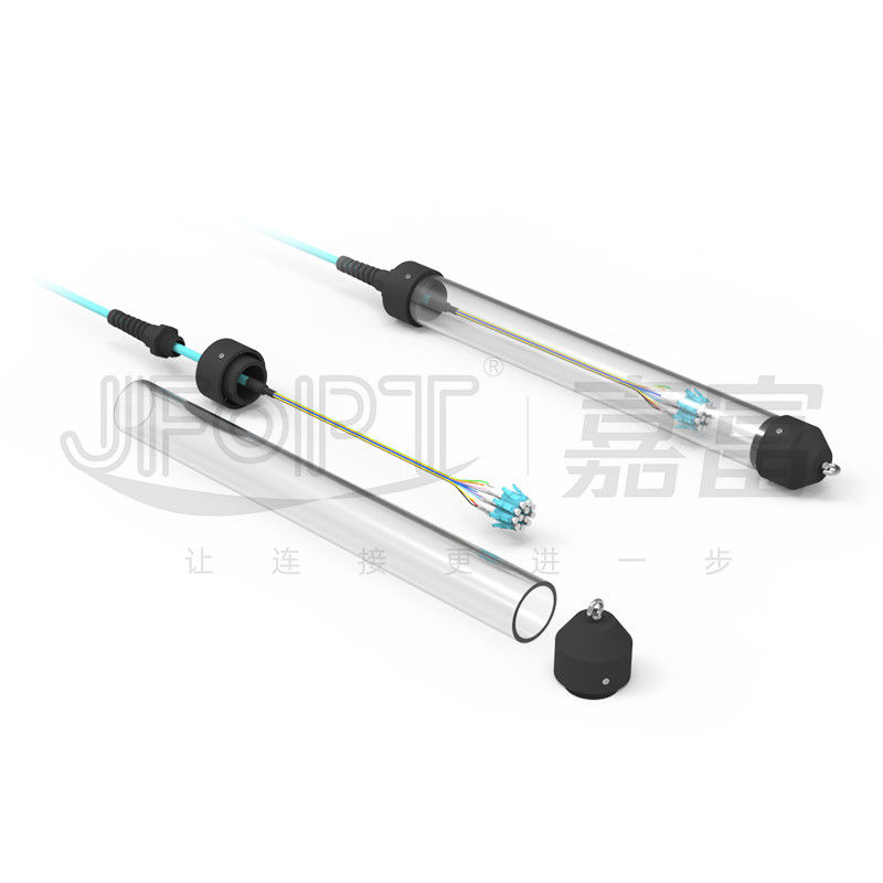 LC/UPC-LC/UPC Patch Cord 12-96 Kerne G652D/G657A1/G657A2 eng buffert mit Zieh-Auge-Kit
