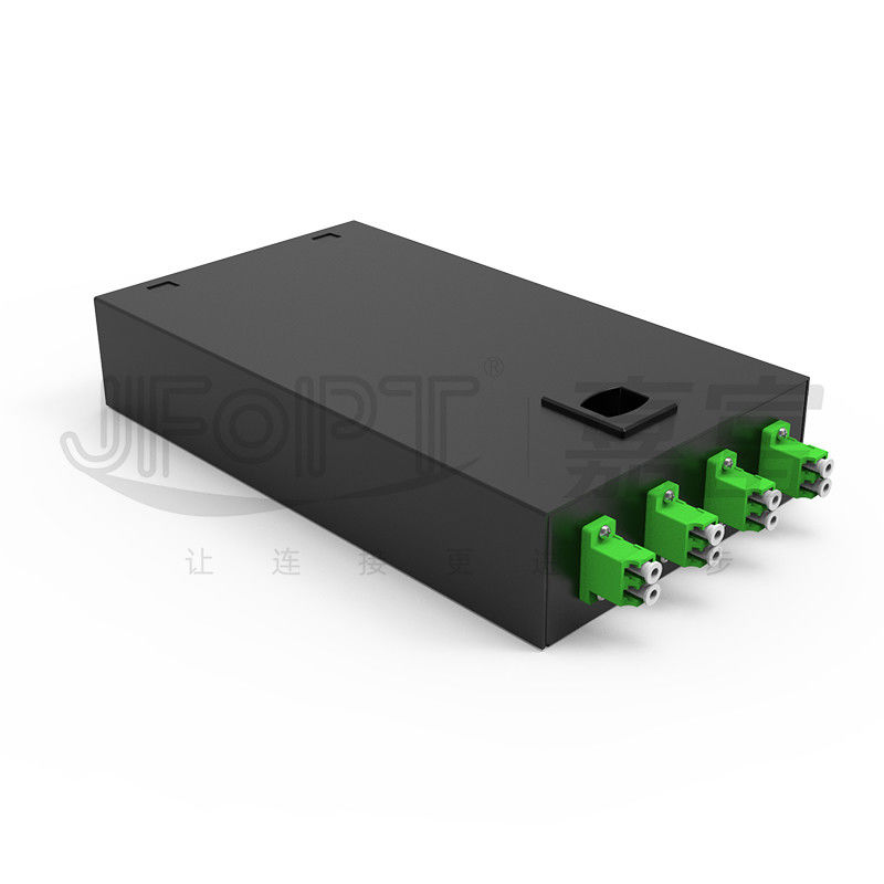 SC/LC/FC/ST 4-Kern-Lach-Typ Glasfaser-Termination Box mit niedrigem Verlust Telekommunikationsgrad