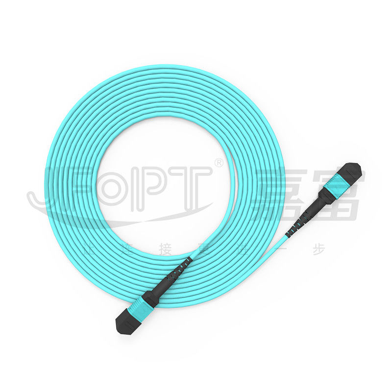 MPO Konzentrator Rücklaufverlust ≥ 20 dB MM OM3/OM4 MPO-MPO Patch Cord für Glasfaserkommunikation
