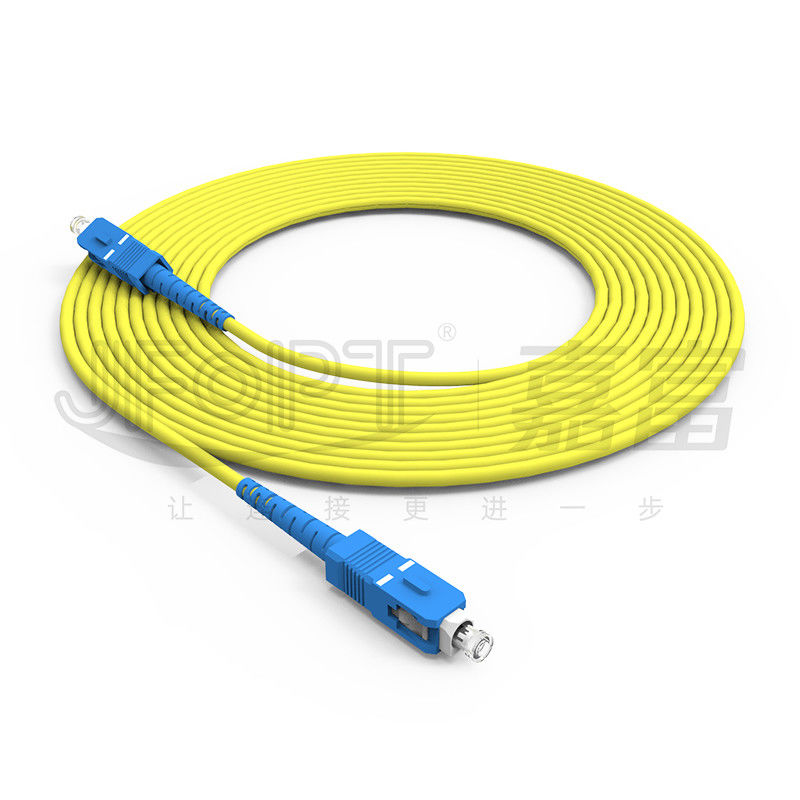 Wired LAN ONVIF 4G 3G Glasfaserkabel SC UPC/APC Endseite für Netzwerklänge kann angepasstes Patch-Kabel