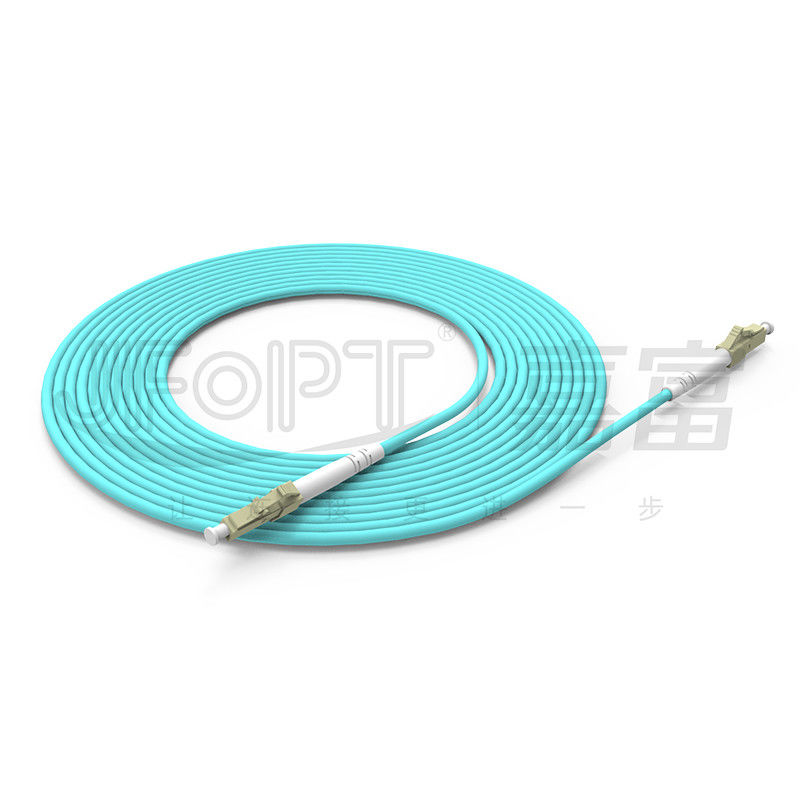 Multi-Mode 2.0mm LC/APC SX Glasfaser-Patch-Schnur für die Hochgeschwindigkeitsdatenübertragung