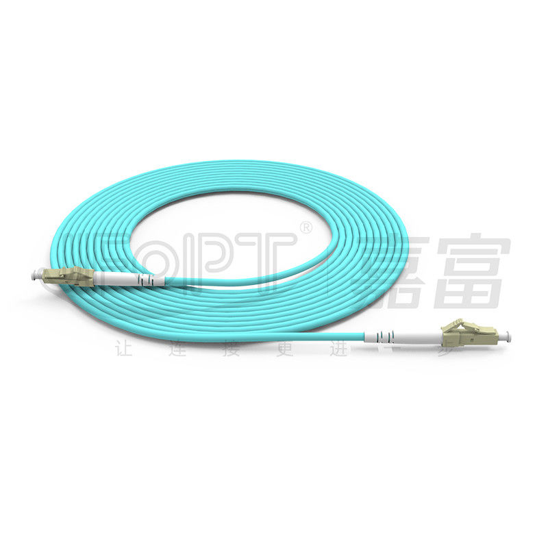 Multi-Mode 2.0mm LC/APC SX Glasfaser-Patch-Schnur für die Hochgeschwindigkeitsdatenübertragung