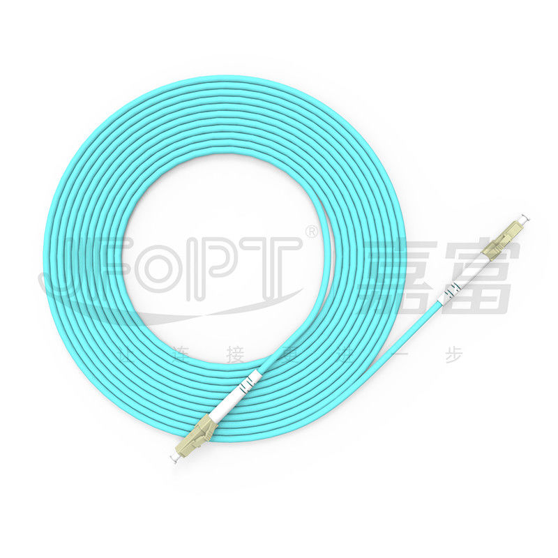 Multi-Mode 2.0mm LC/APC SX Glasfaser-Patch-Schnur für die Hochgeschwindigkeitsdatenübertragung