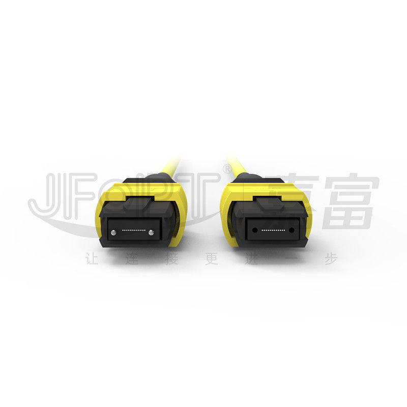 12 Kerne MPO Trunk Kabel LSZH 2,0 mm/3,0 mm Niedrigverlust Einzelrohr Mini Kabel MPO Patch Cord