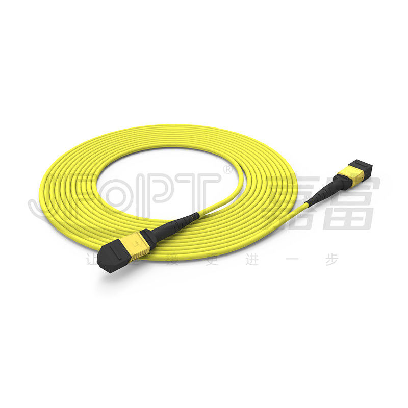 MPO Patch Cord SM 12-Kern-Kabelpreis Glasfaserkabel Glasfaserkabel Innen- und Außenfaserkabel